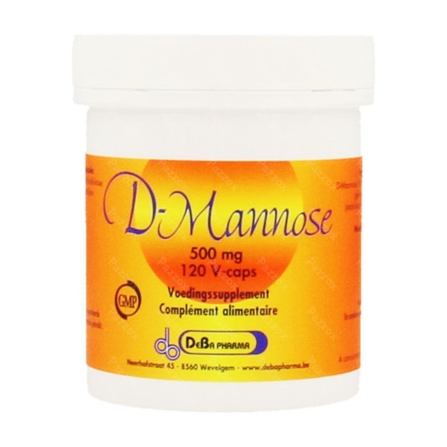 D-mannose 500mg V-caps 120 Deba