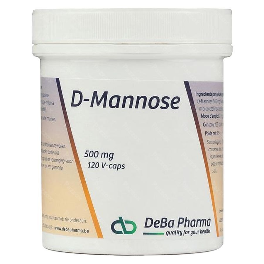 D-mannose 500mg V-caps 120 Deba