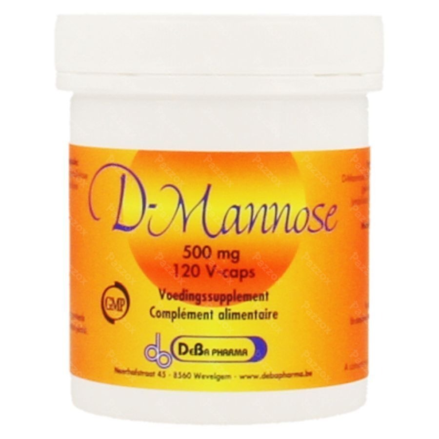 D-mannose 500mg V-caps 120 Deba