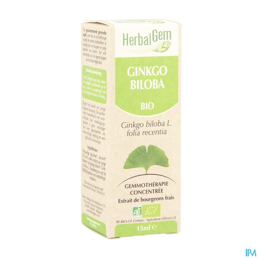 Herbalgem Ginkgo Biloba Macerat 15ml