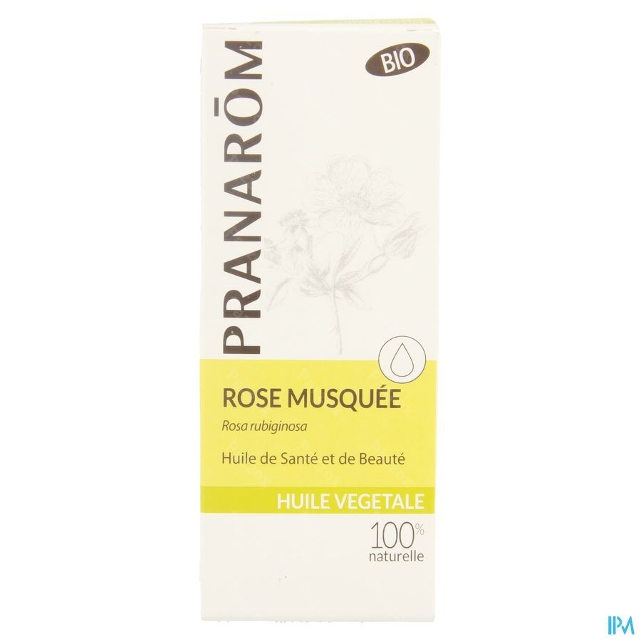 Pranarôm Huile Vegetale Rose Musquee Bio 50ml