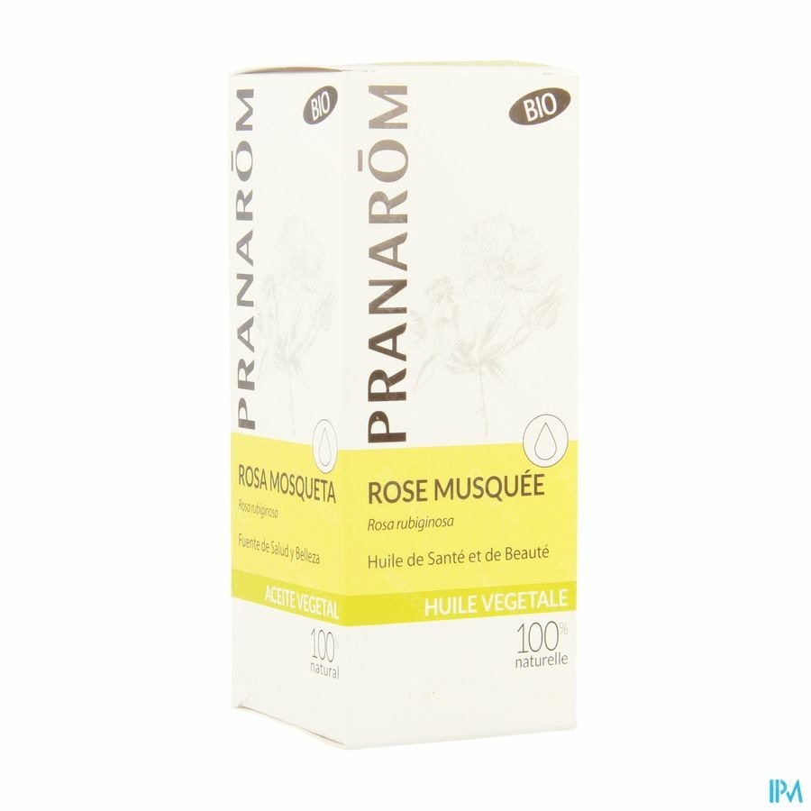 Pranarôm Huile Vegetale Rose Musquee Bio 50ml