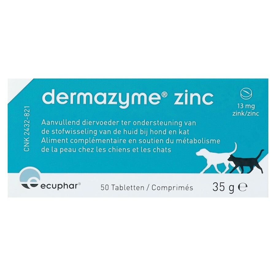 Dermazyme Zinc Chien Comp 50