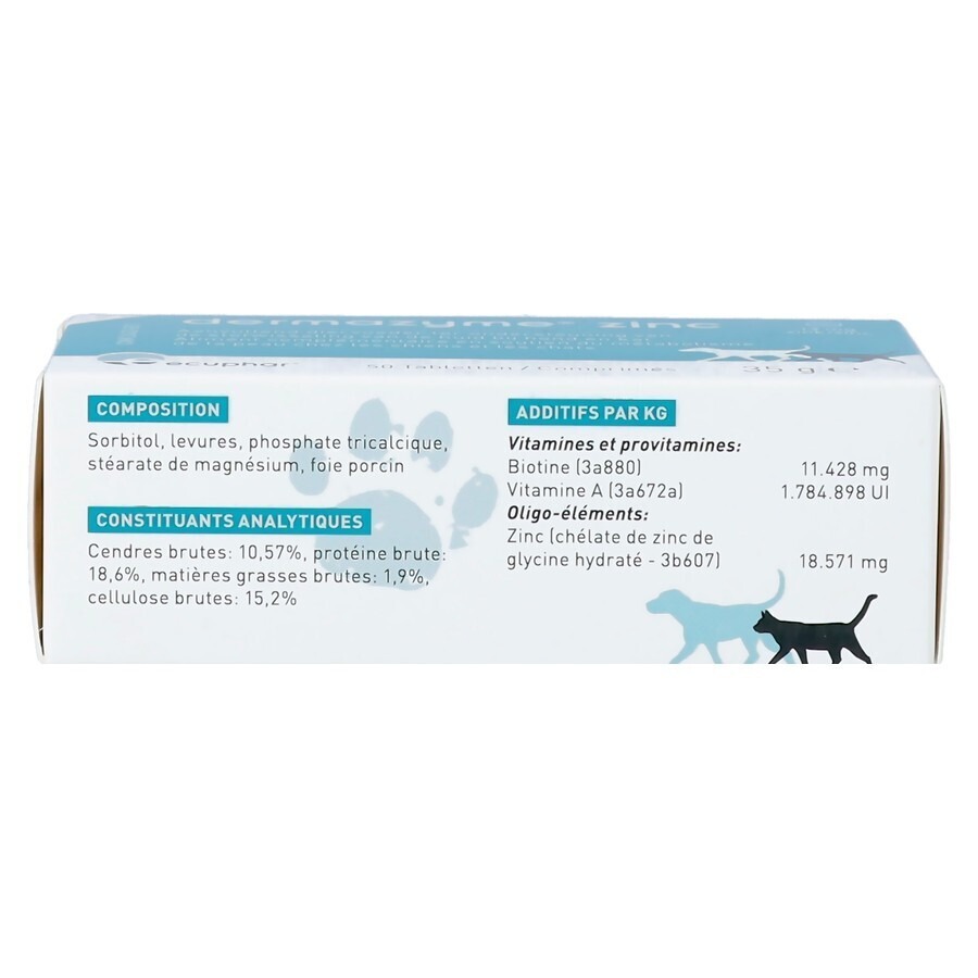 Dermazyme Zinc Chien Comp 50