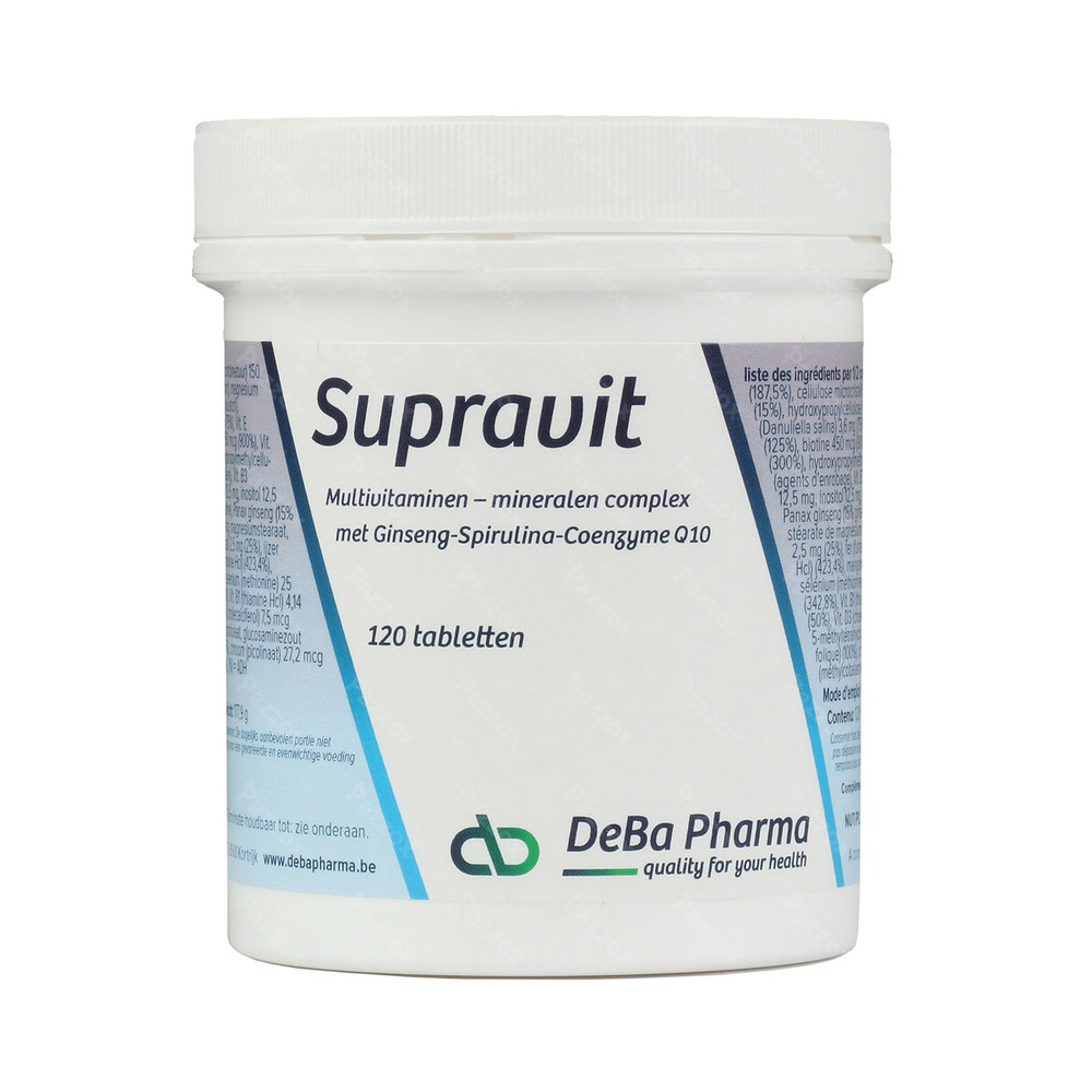 Supravit Multivitamines 120 Comprimés