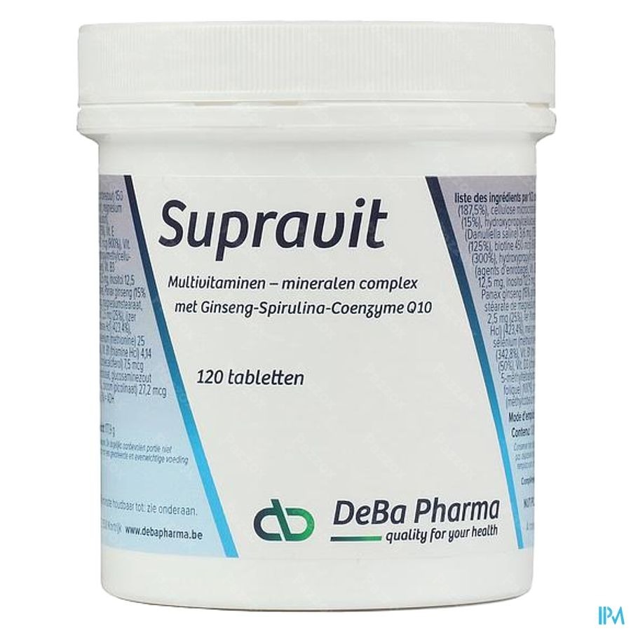 Supravit Multivitamines 120 Comprimés