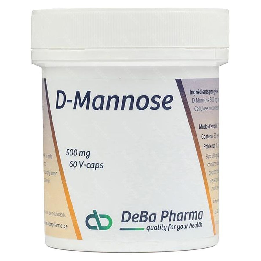 D-mannose 500mg V-caps 60 Deba