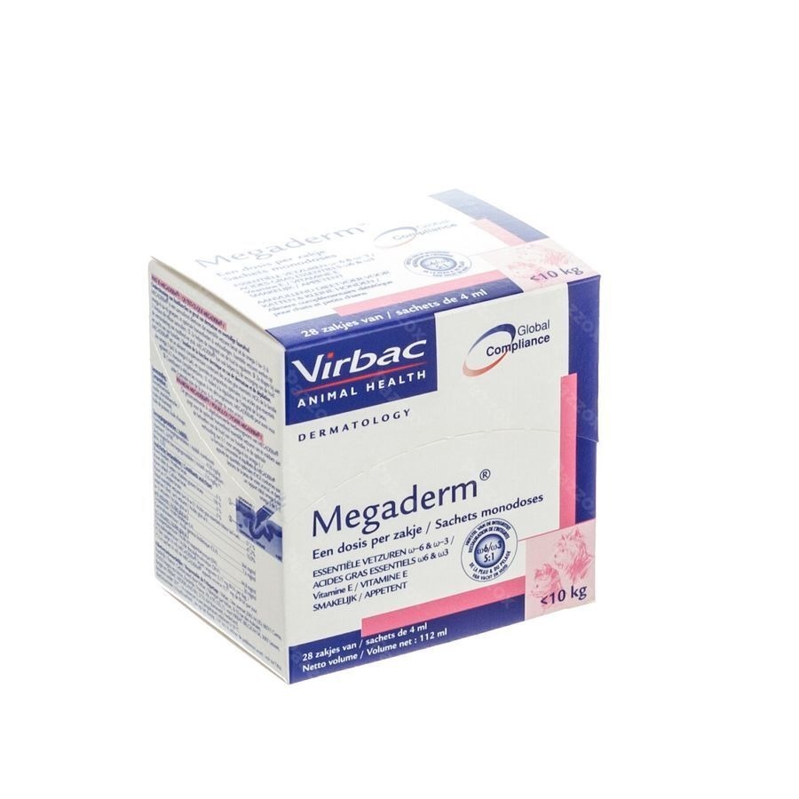 Megaderm Solution Orale Unidoses 28 X 4ml