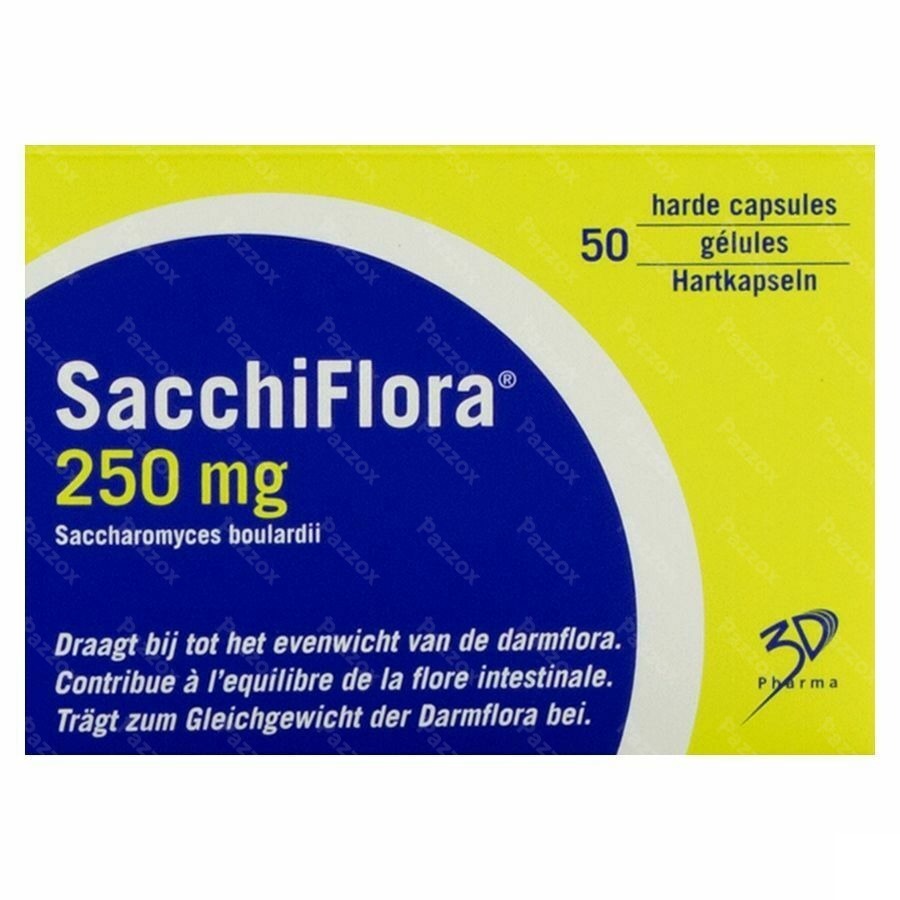 Sacchiflora 250mg Caps Dur 50 Blister