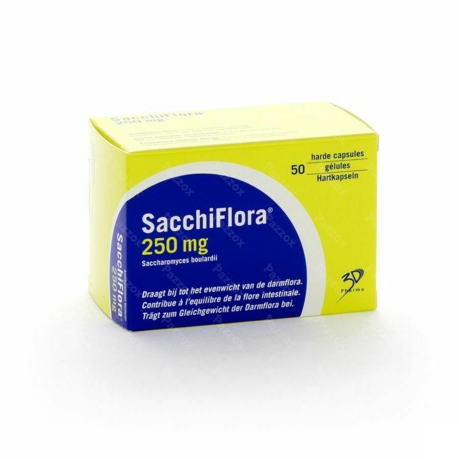 Sacchiflora 250mg Caps Dur 50 Blister