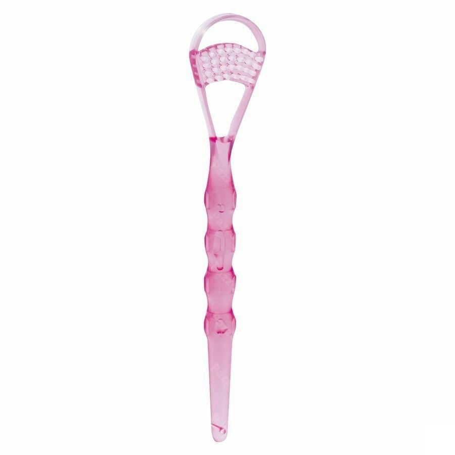 Miradent Gratte Langue Deluxe Rose