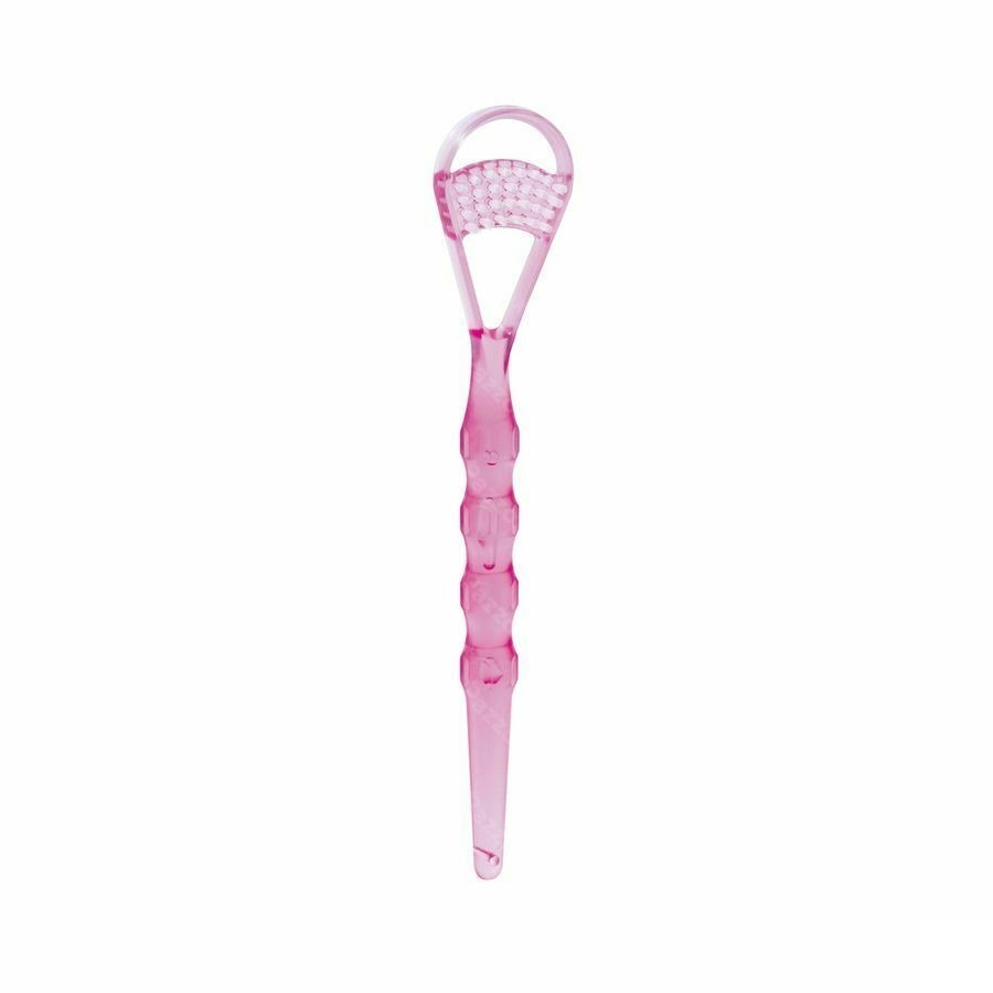Miradent Gratte Langue Deluxe Rose