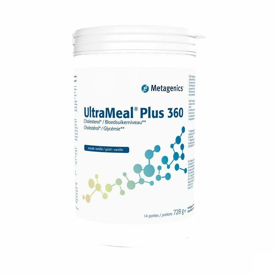 Ultrameal Plus 360 Vanille Pot 728g Metagenics