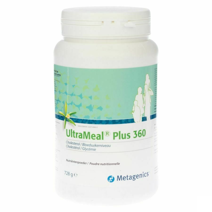 Ultrameal Plus 360 Vanille Pot 728g Metagenics