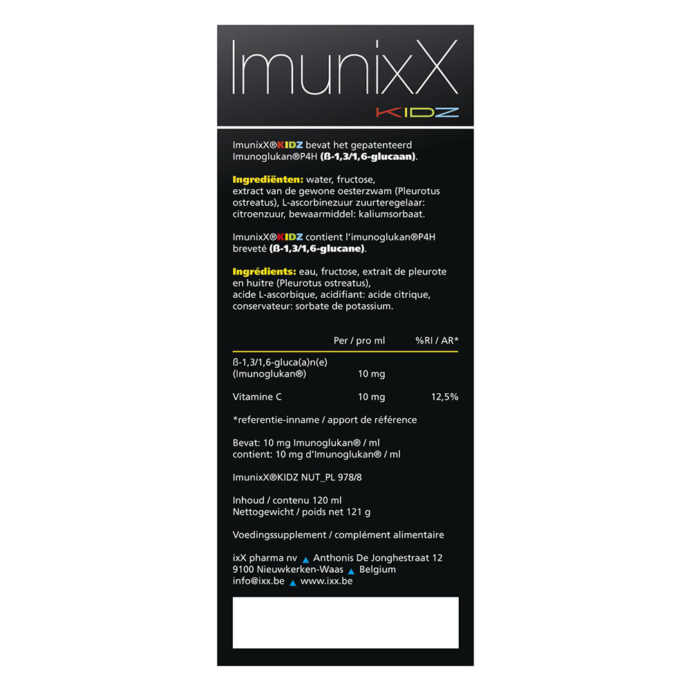 Imunixx Kidz Sirop 120ml