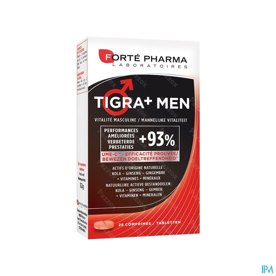 Forté Pharma Energie Tigra+ Men 28 Comprimés