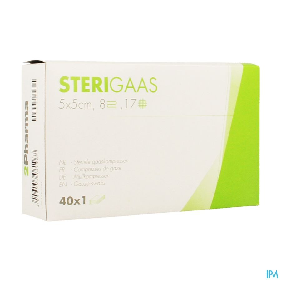 Sterigaas Cp Ster 8c 5,0x 5,0cm 40x1