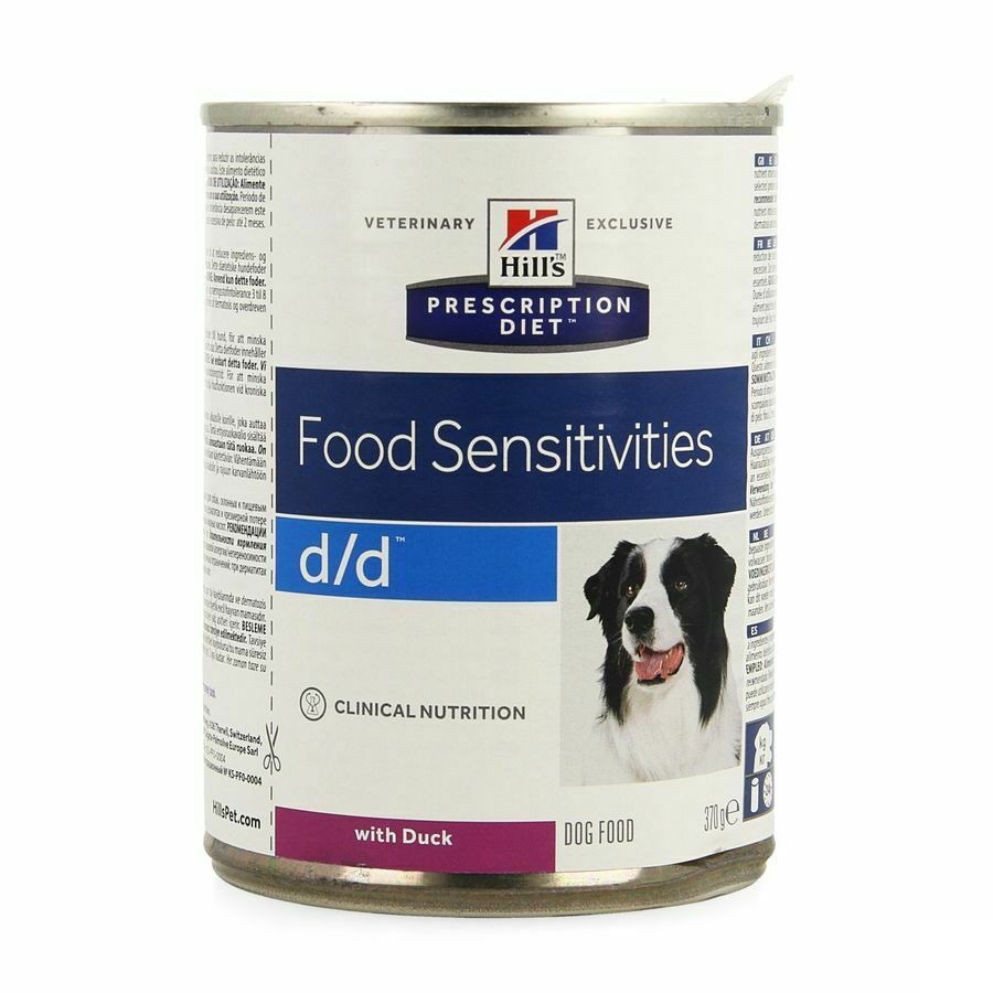 Hills Prescrip.diet Canine Dd Duck 370g 8003u Pazzox