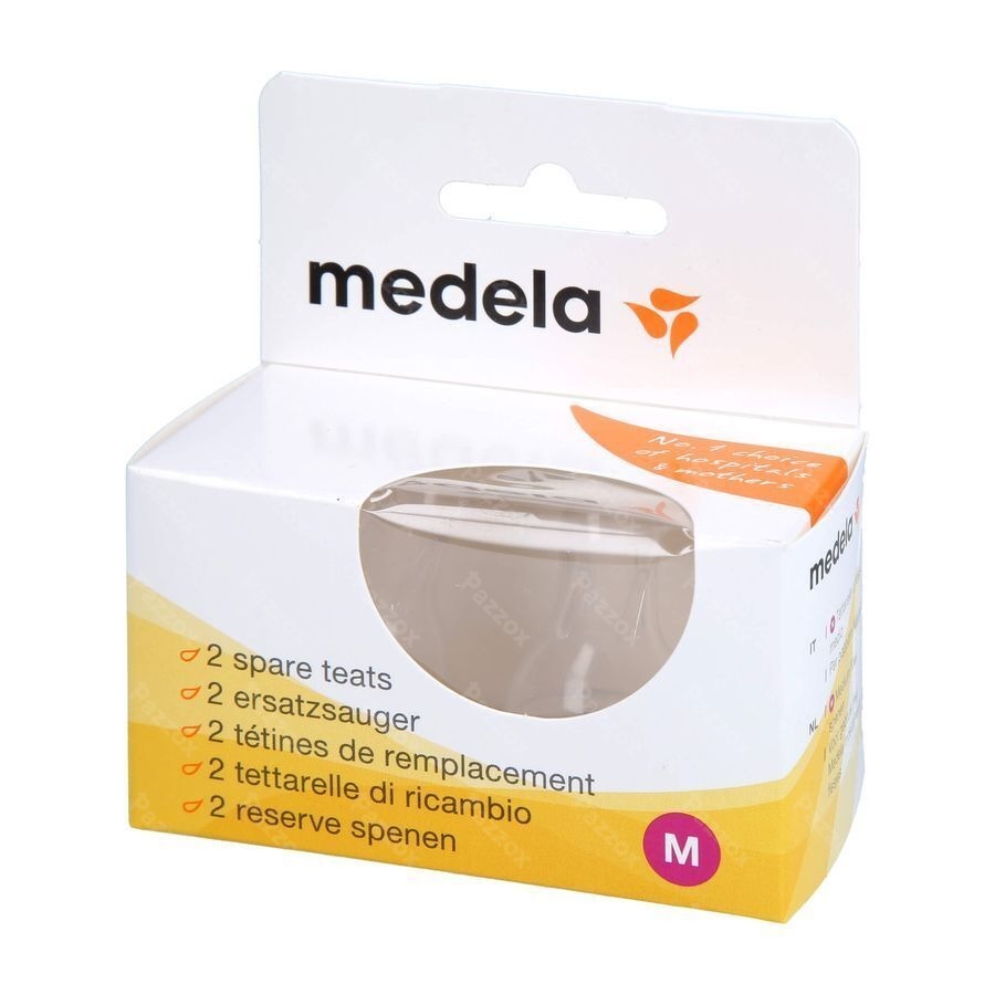 Medela Tetine Silicone Debit Moyen 2