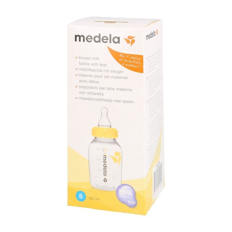 Medela Biberon Plast Lt Maternel+tetine Slow Flow