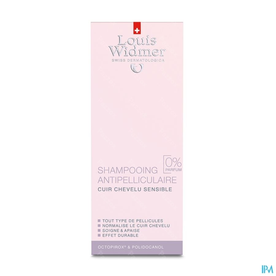 Louis Widmer Shampooing Anti-Pelliculaire Sans Parfum 150ml