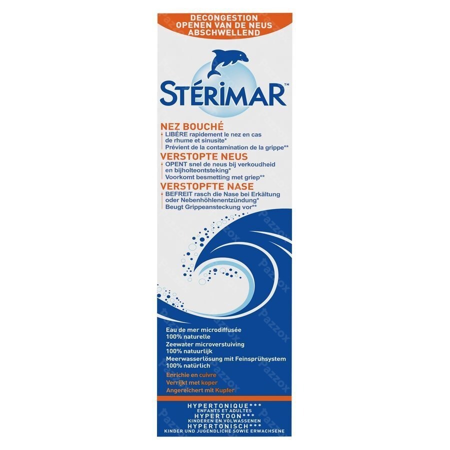 Sterimar Hypertonique Spray Nasal 100ml