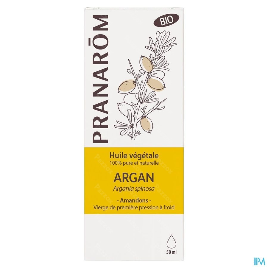 Pranarôm Huile Vegetale Argan Bio 50ml