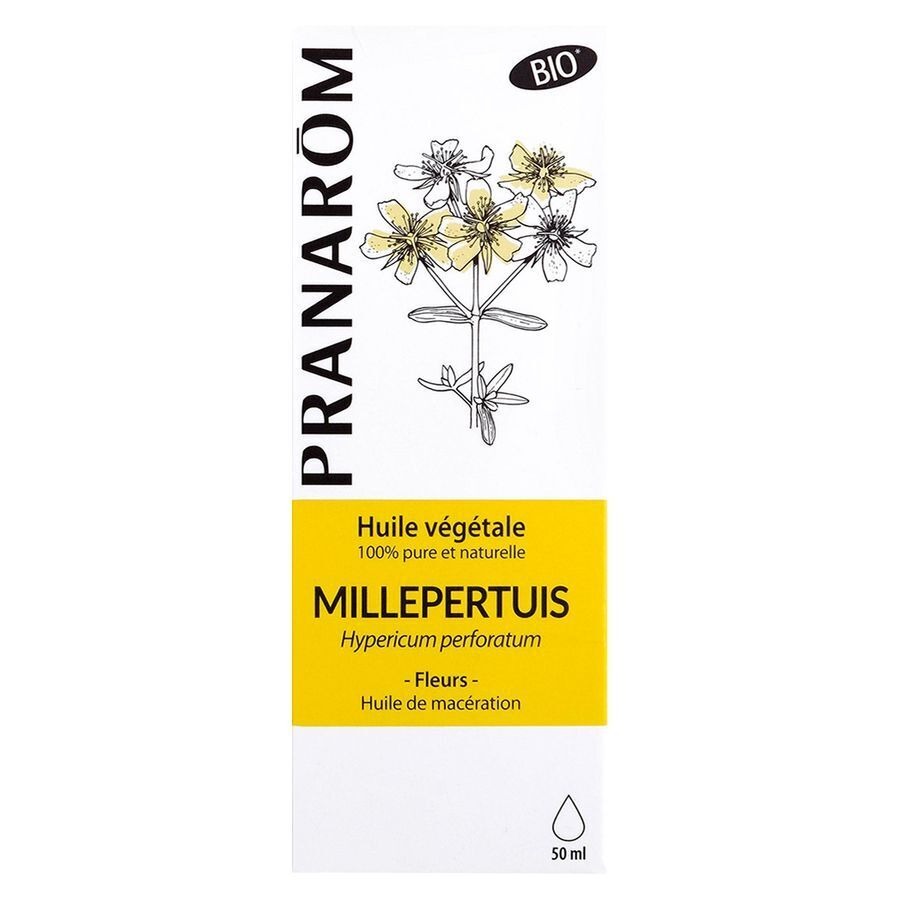 Pranarôm Huile Vegetale Millepertuis Bio 50ml