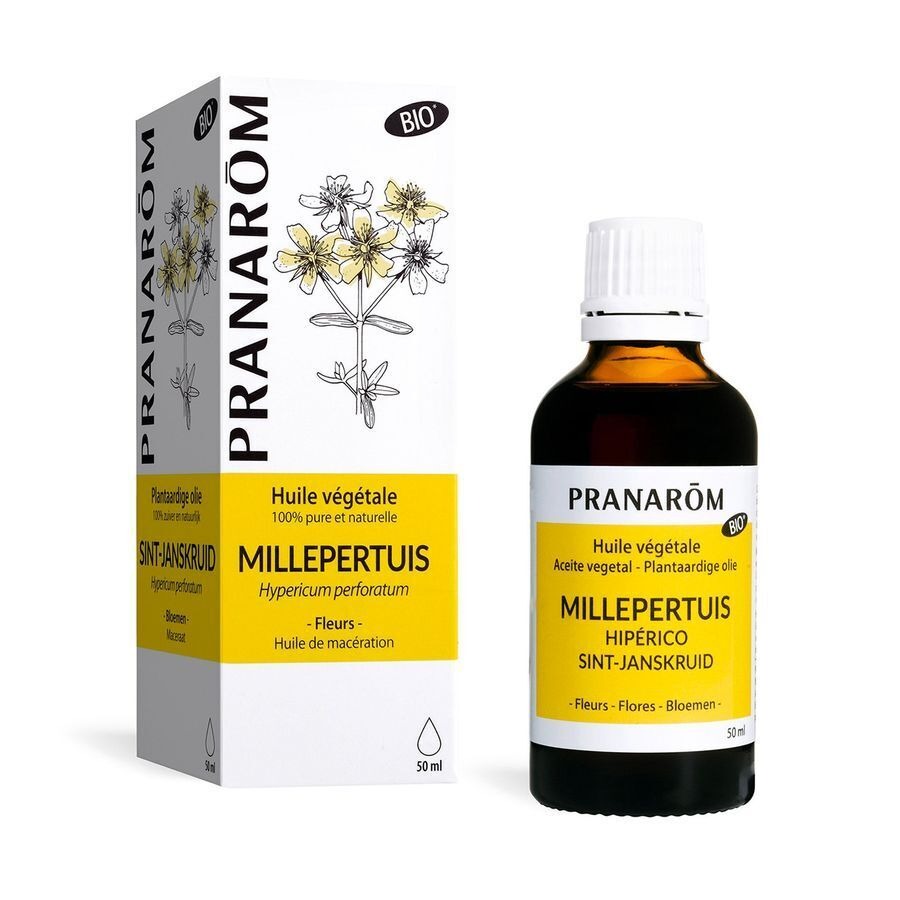 Pranarôm Huile Vegetale Millepertuis Bio 50ml