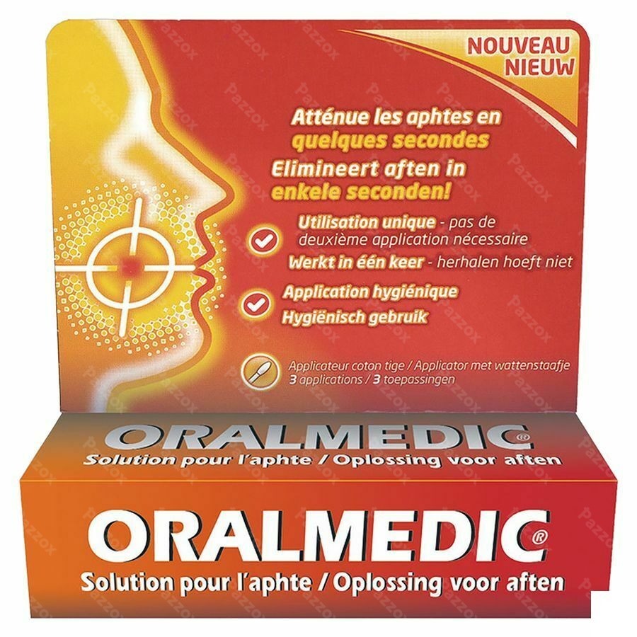 Oralmedic Contre Aphtes Applicateur 3