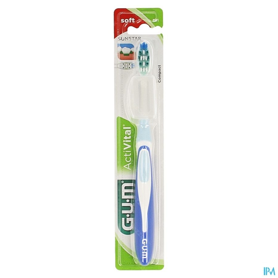 Gum Activital Comp Brosse Dents Soft 581