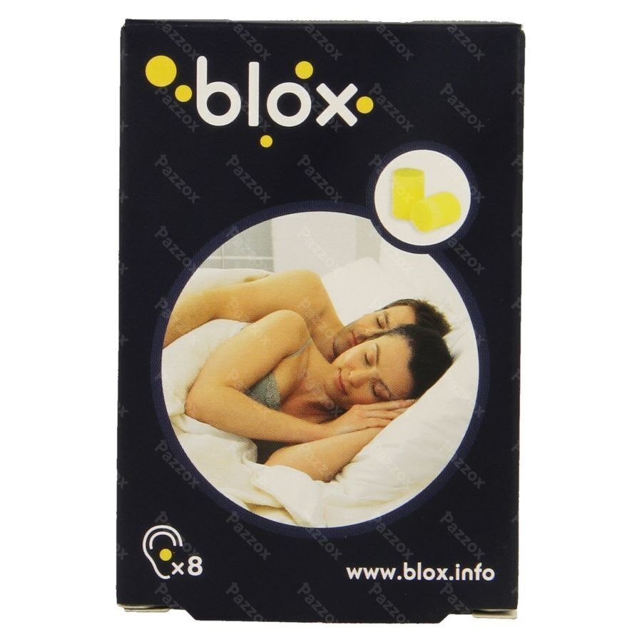 Blox Mousse Cylindriq.4 Paires Prot.audit. A/bruit