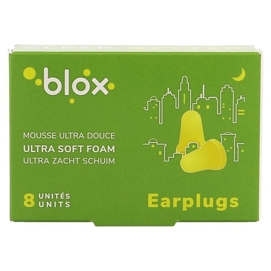 Blox Mousse Conique 4 Paires Prot.auditive A/bruit