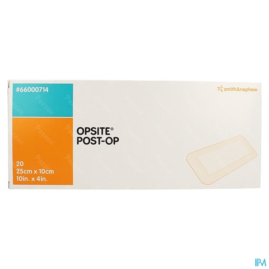 Opsite Post Op N 25,0cmx10,0cm 20 66000714