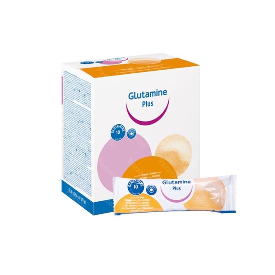 Glutamine Plus Orange Pdr Sachet 30