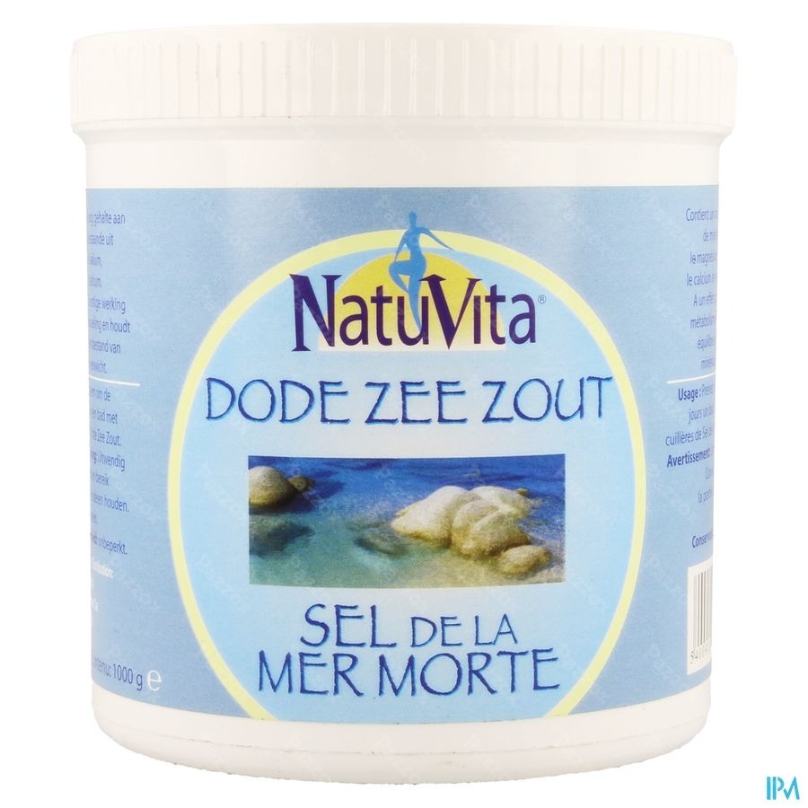 Natuvita Sel Du Mer Mort Pot 1kg