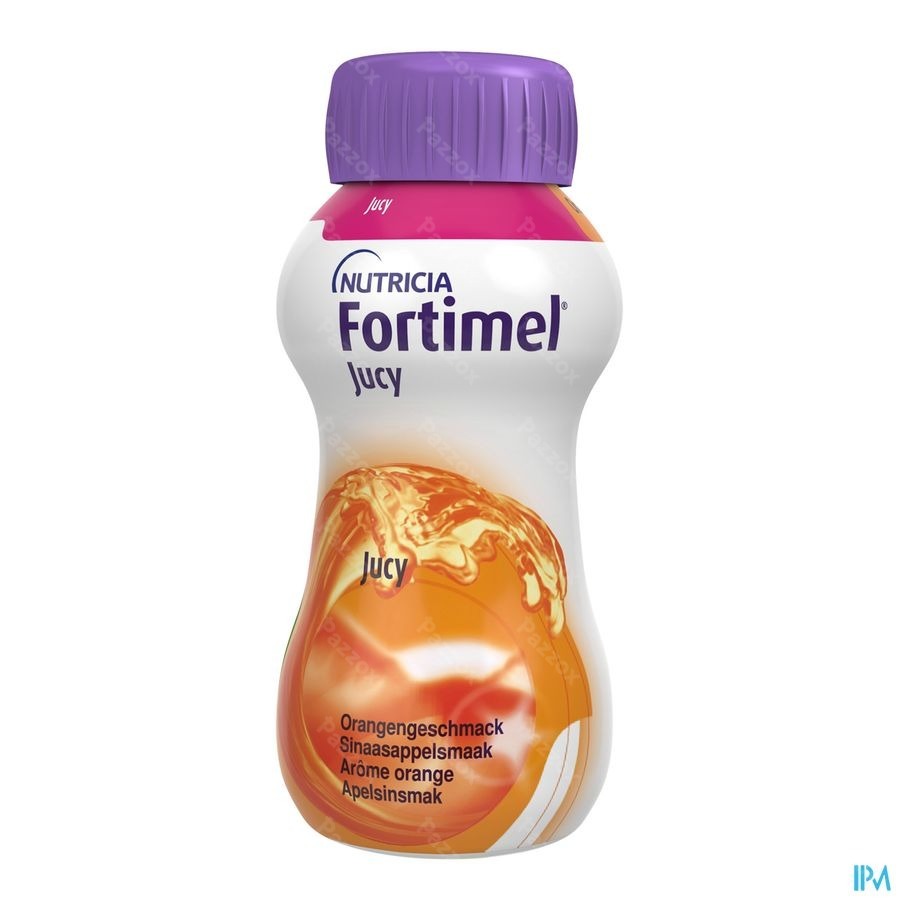 Fortimel Jucy Arome Orange Bouteilles 4x200ml 