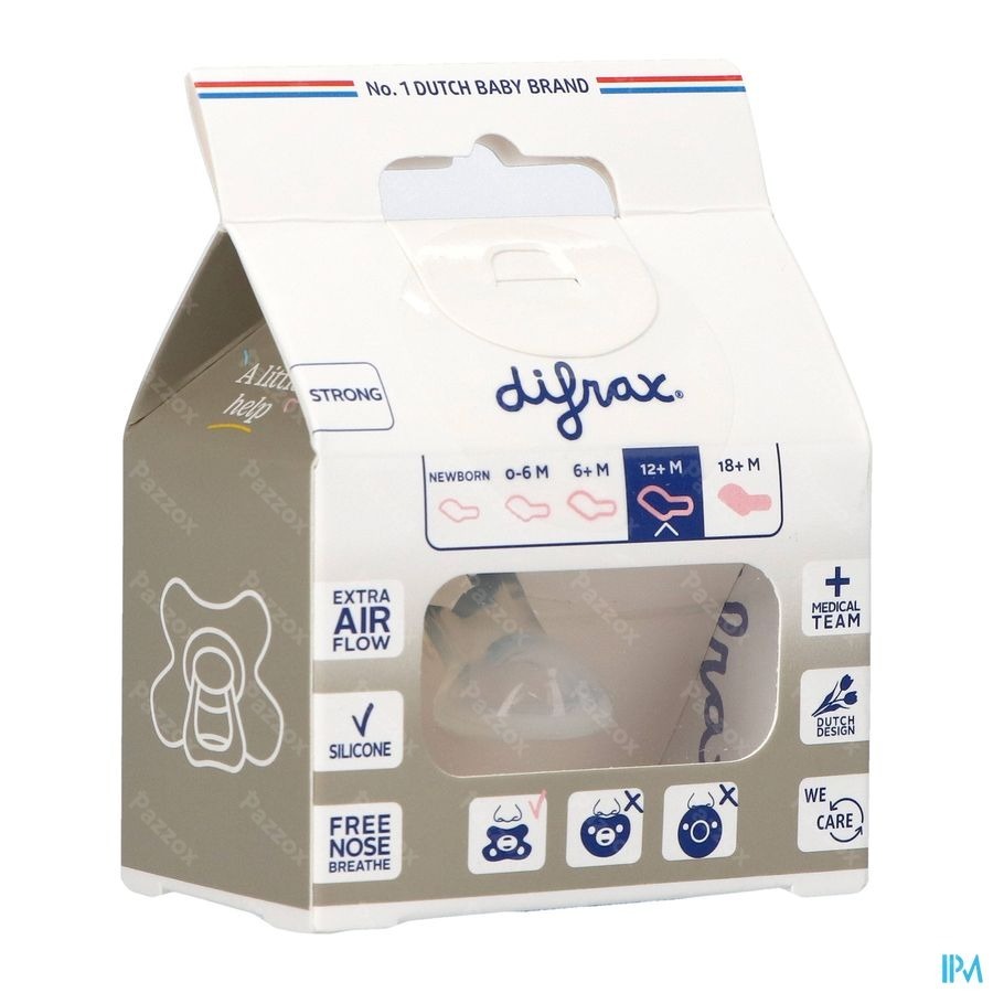 Difrax Sucette Dental Renforcee +12m 346