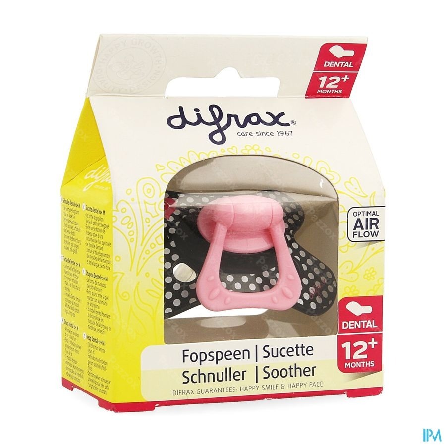 Difrax Sucette Dental Renforcee +12m 346