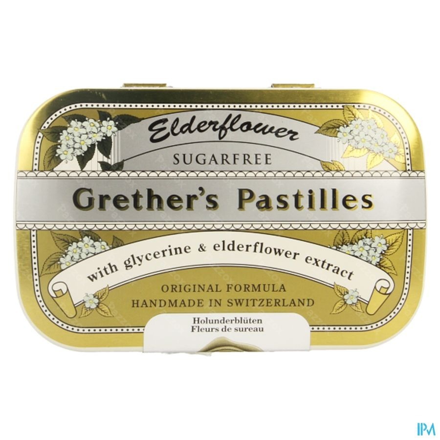 Grether's Elderflower Sureau-jus Fruits Ss 110g