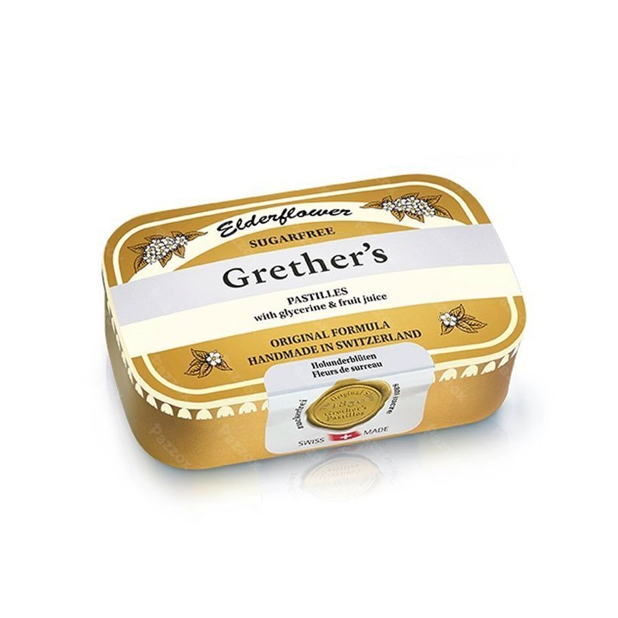 Grether's Elderflower Sureau-jus Fruits Ss 110g