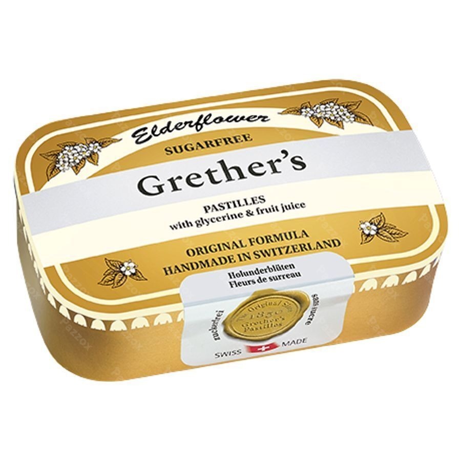 Grether's Elderflower Sureau-jus Fruits Ss 110g