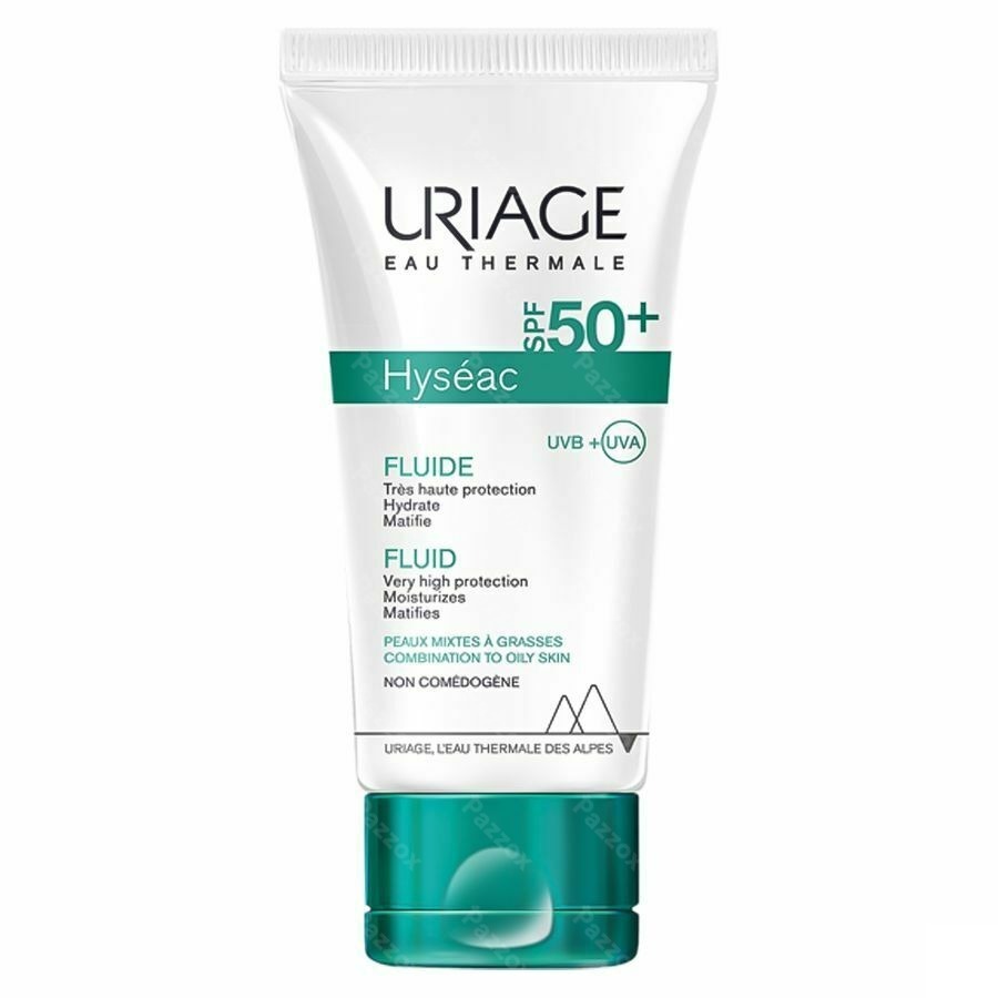 Uriage Hyséac Fluide Solaire SPF50 Peaux Gras 50ml