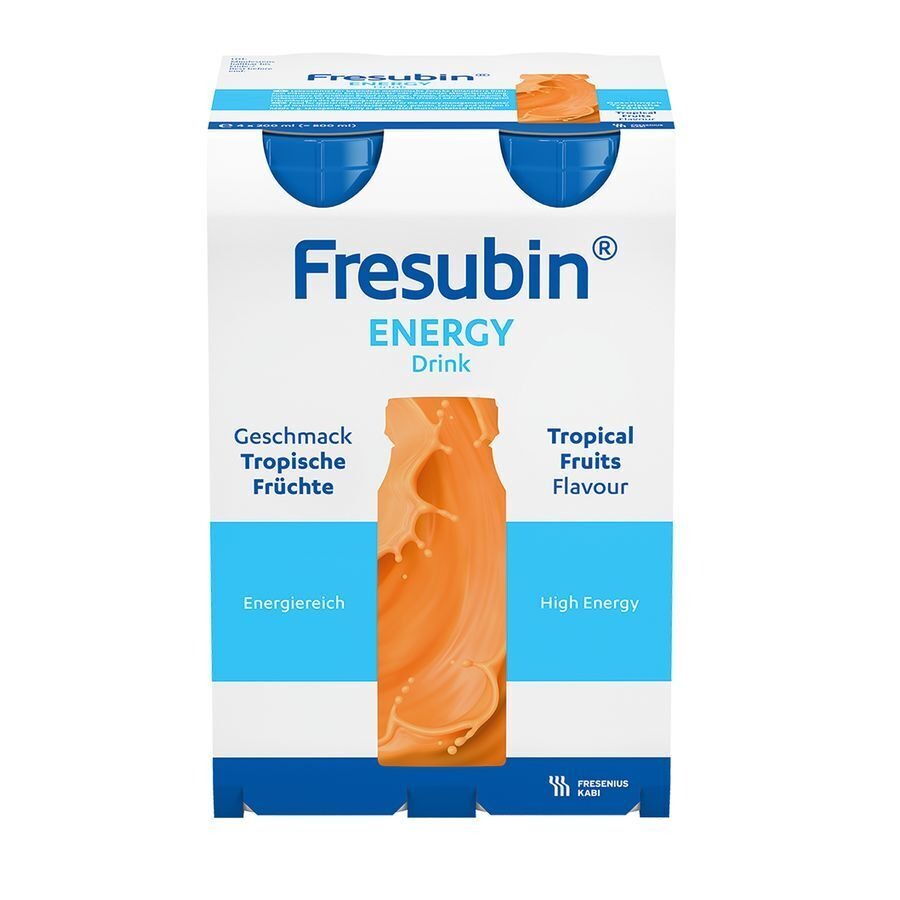 Fresubin Energy Drink Fruits Tropicaux Fl 4x200ml