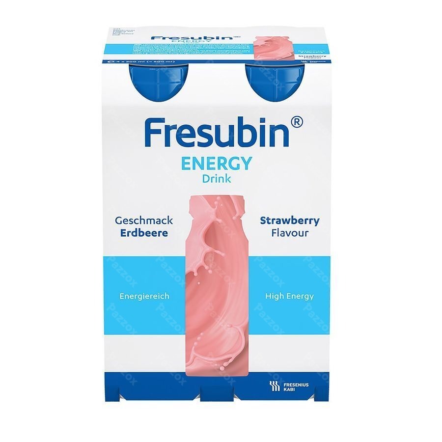 Fresubin Energy Drink Fraise Fl 4x200ml