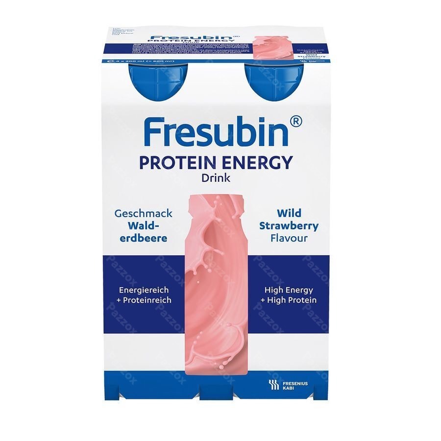 Fresubin Protein Energy Drink Frais.bois Fl4x200ml