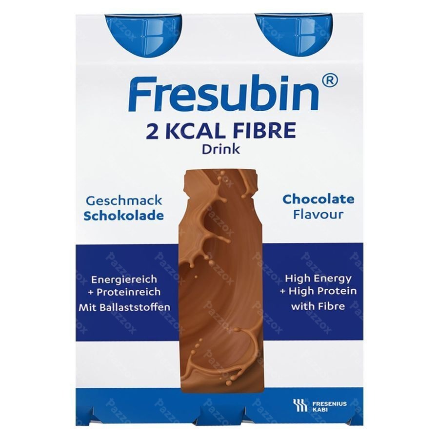 Fresubin 2 Kcal Fibre Drink Chocolat Fl 4x200ml