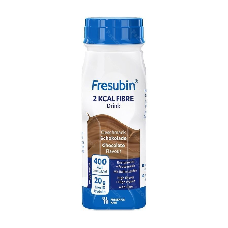 Fresubin 2 Kcal Fibre Drink Chocolat Fl 4x200ml