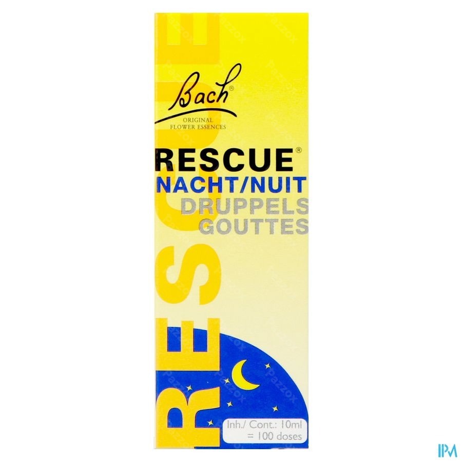 Bach Rescue Gouttes Nuit 10ml