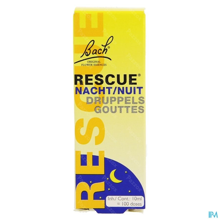 Bach Rescue Gouttes Nuit 10ml